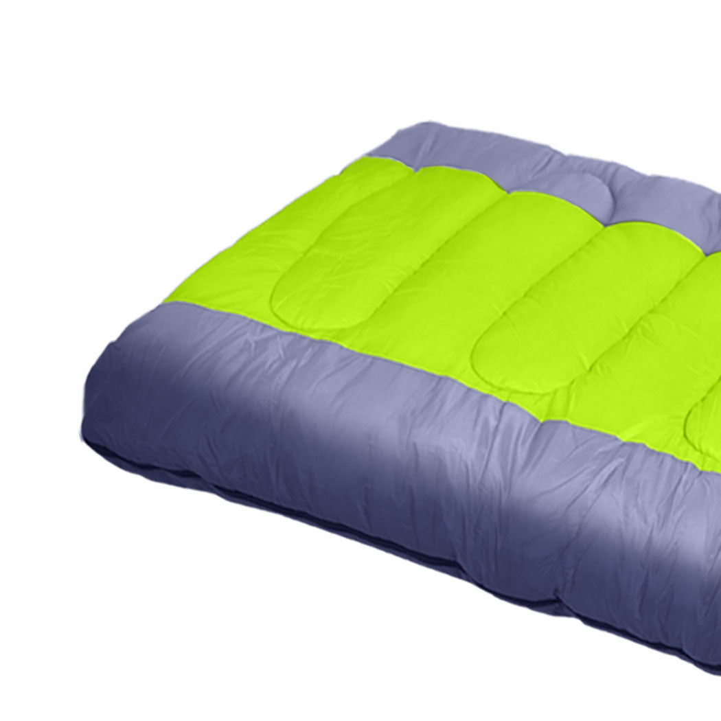 Mountview Sleeping Bag Outdoor Camping Grey-1954802650184814596