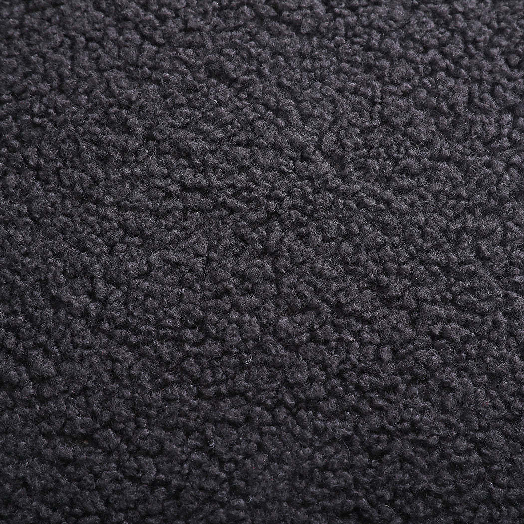 Levede Fleece Rocking Chair-1954802380457512964