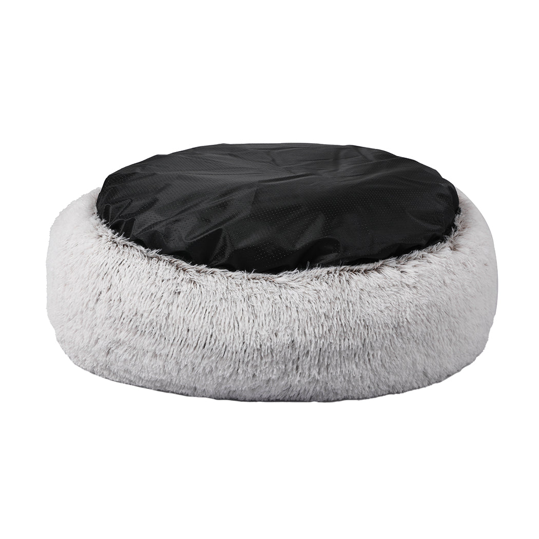 PaWz Pet Bed Cat Dog Donut Nest Calming M Coffee Medium-1910112958197927940