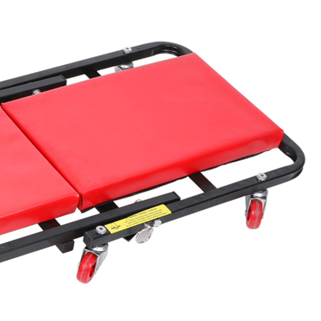Traderight Folding Creeper Mechanic Red-1910113097864056835
