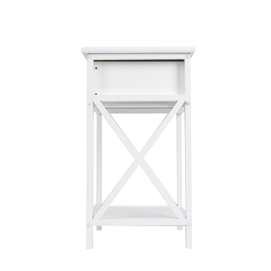 Levede 1x Bedside Tables Drawers Side-1954802691104444420