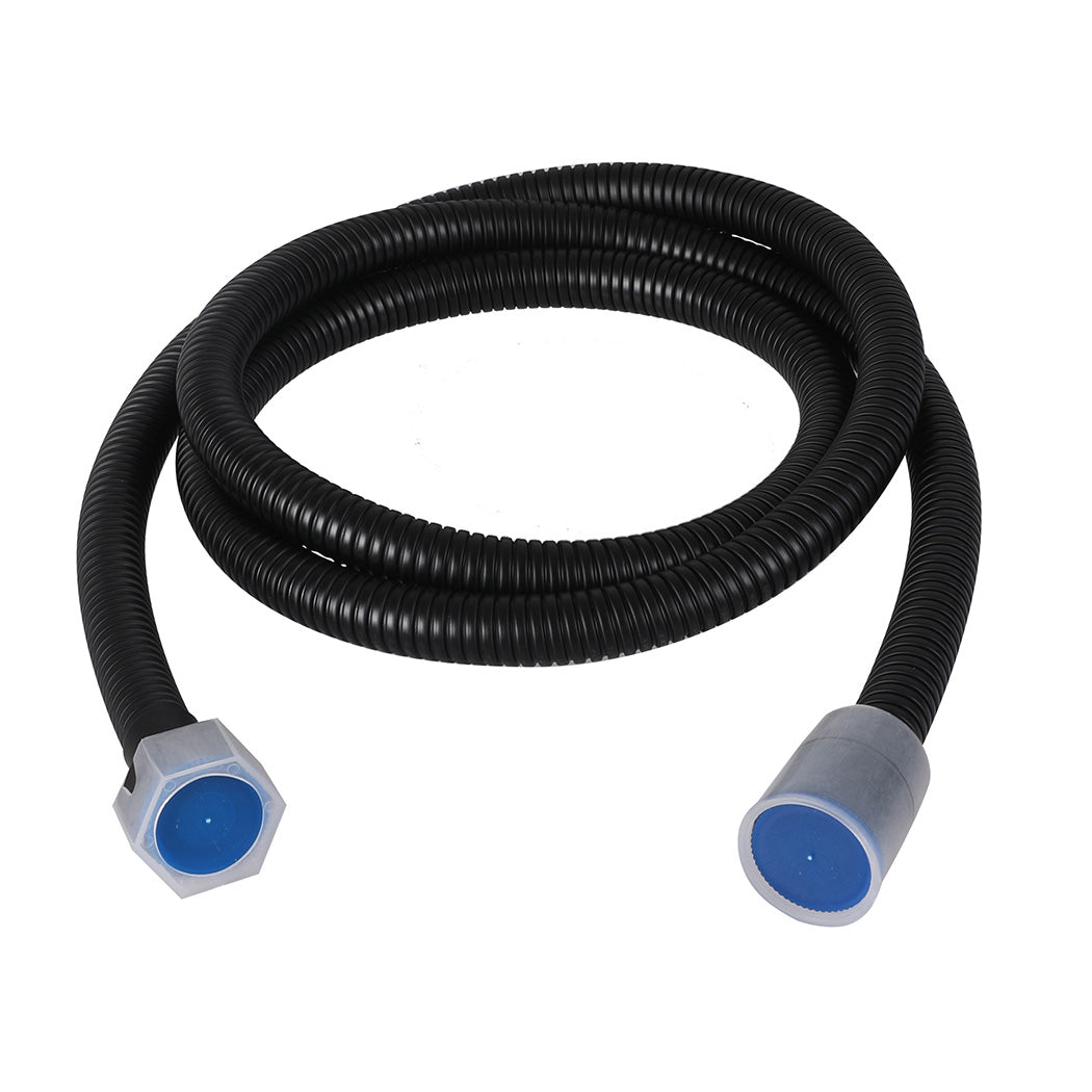 Shower Head High Pressure Set Rain Round Black-1954802952967426052