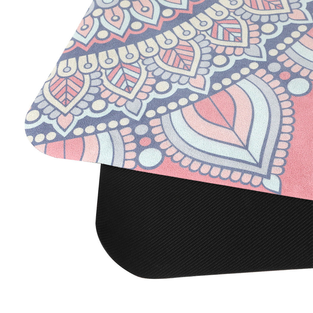 Centra Yoga Mat Foldable Non-Slip Exercise Pink-1954802335809146884