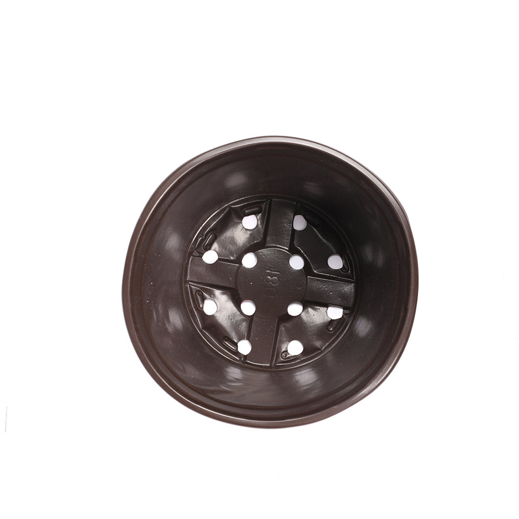Lambu 100x Plastic Plant Pots Bulk Flowers X-Large-1963748912758132740