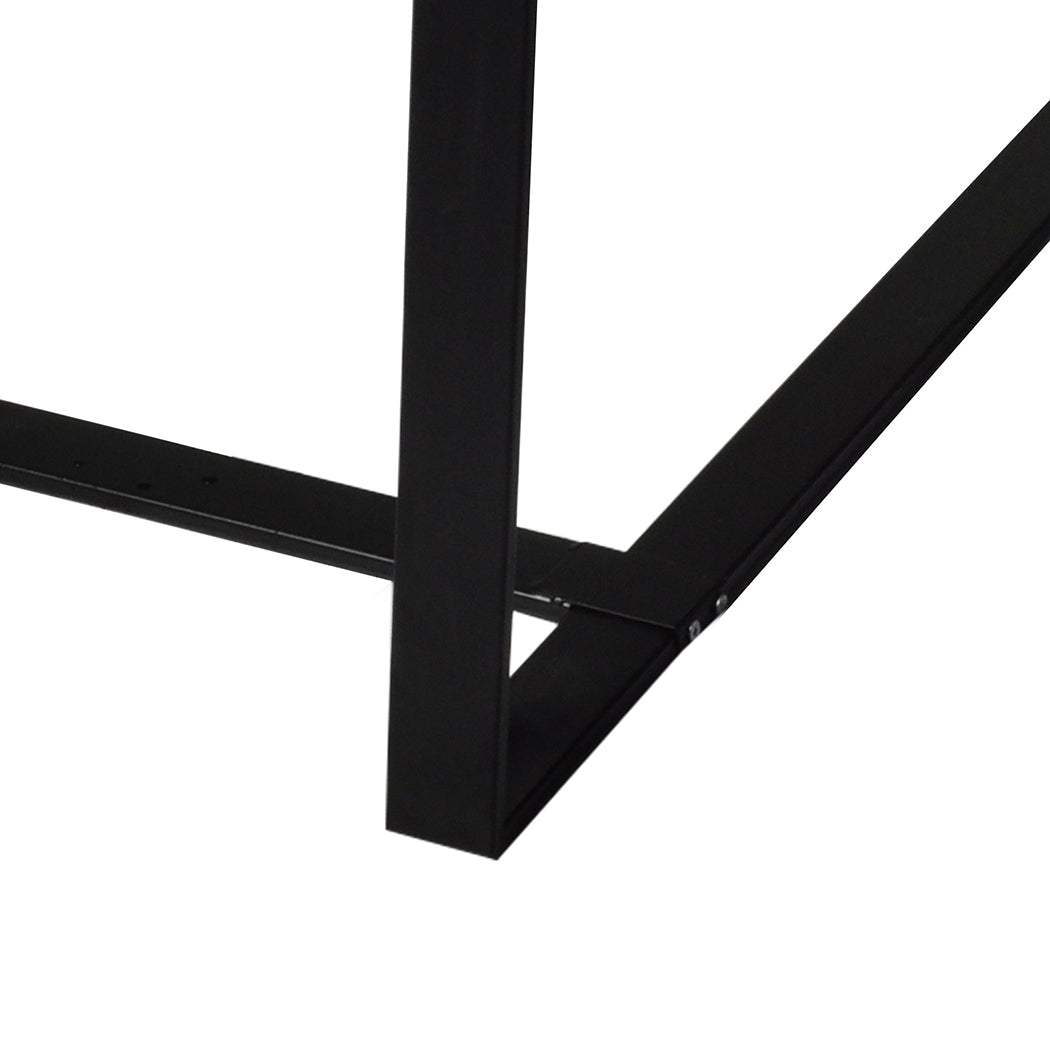 Levede Coffee Table Side Table Teapoy Black-1919892934627561476