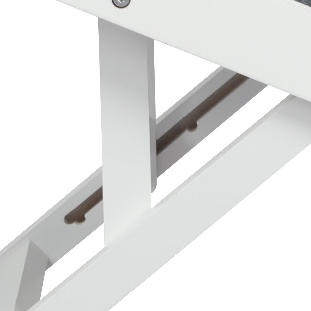 PaWz Adjustable Dog Ramp Height Stair White-1954802549827702788