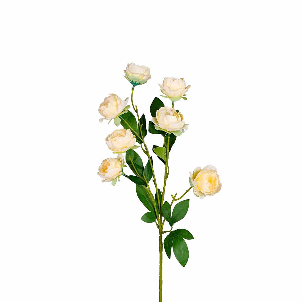 Lambu Artificial Flowers Silk Roses Yellow-1954802596778741764