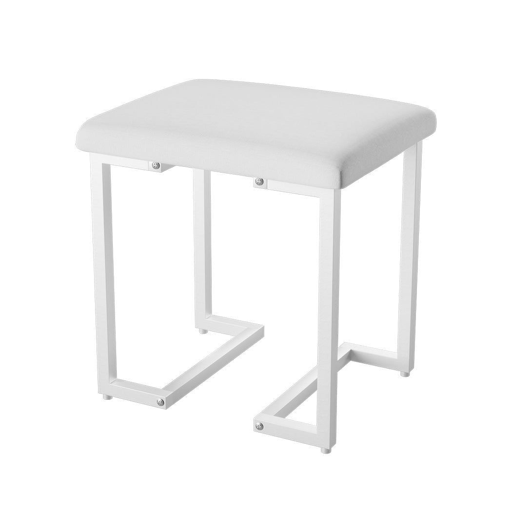 Levede Dressing Table Stool Set with Mirror Led-1917016716165124100