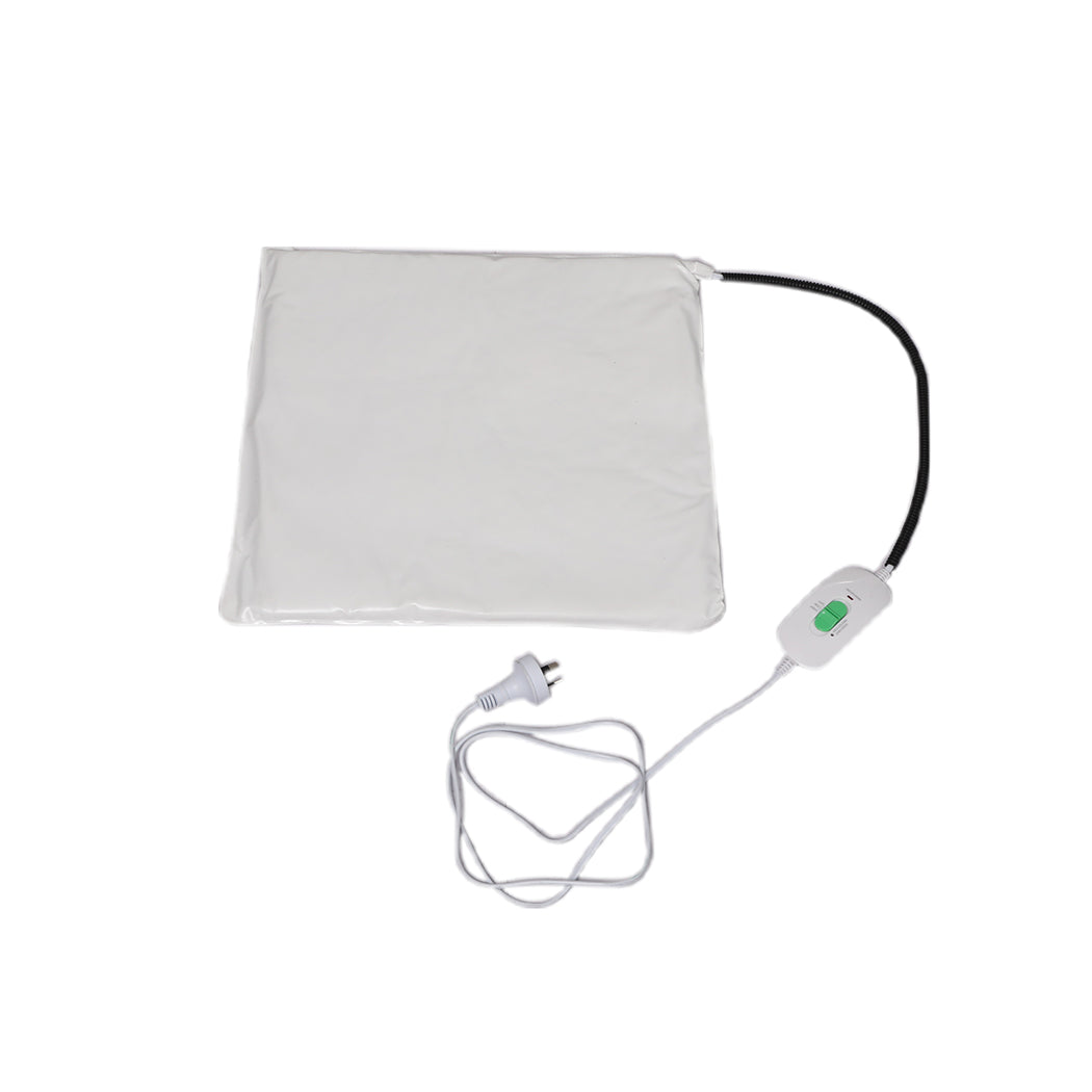 PaWz Electric Pet Heater Bed Heated L Grey Large-1954802543137787908