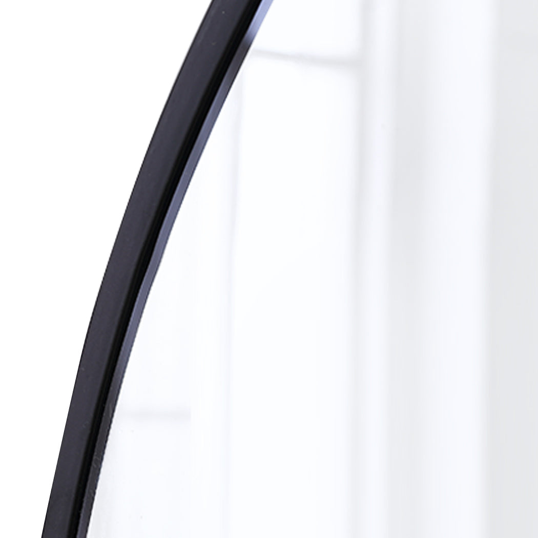 Wall Mirror Round Shaped Bathroom Makeup Small-1954802954624176132