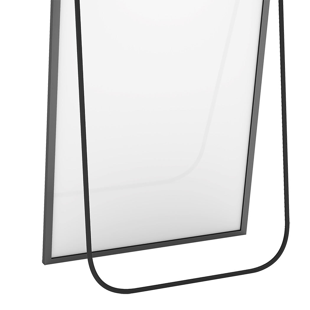 Yezi 165X60CM Full Length Mirror Wall Mounted Mirror Black-1973193573197287428