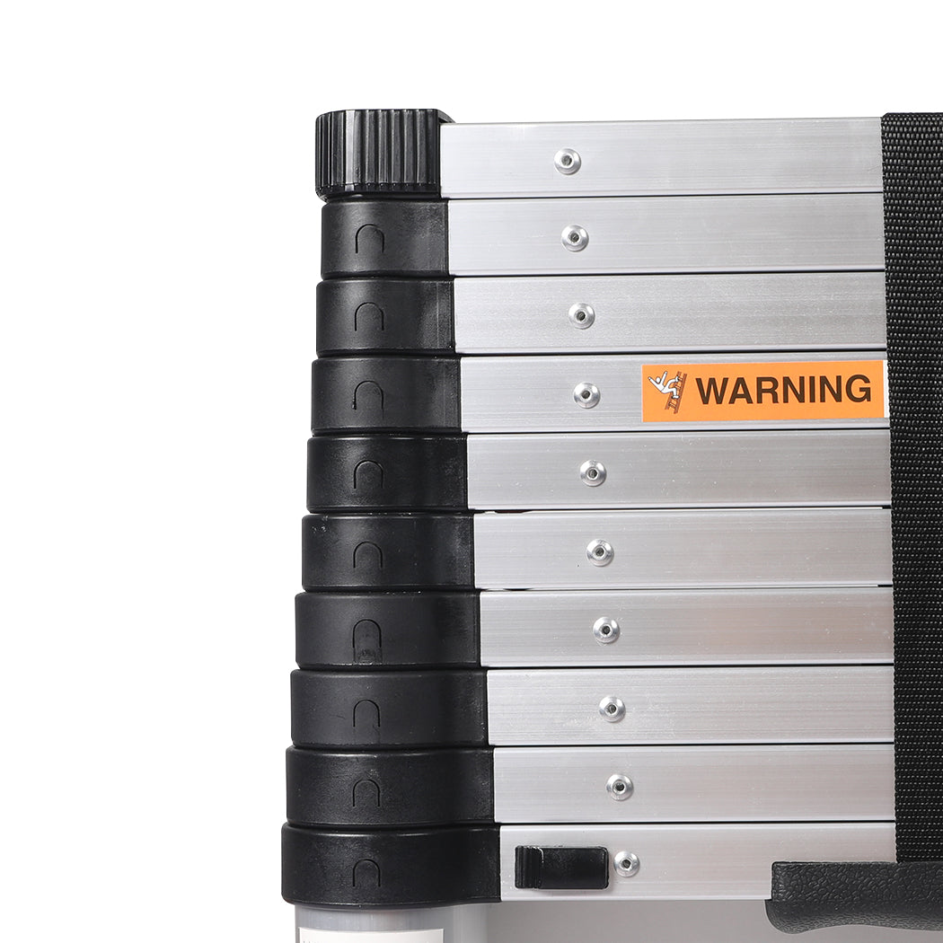 Traderight Telescopic Ladder Slow Down Silver 3.2 Meter-1919892889027088388