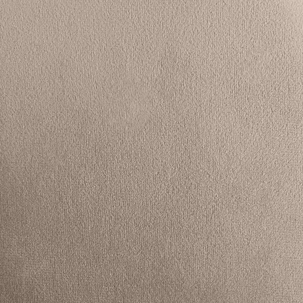 Levede Accent Chair Foot Stool Set Ottoman Cream-1919892908006313988