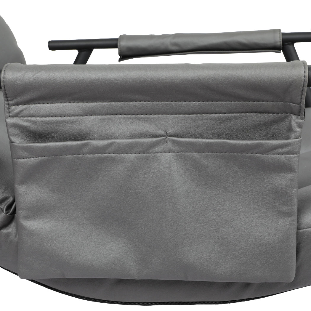 Levede Accent Chair Recliner Armchair Grey-1919892934816305156