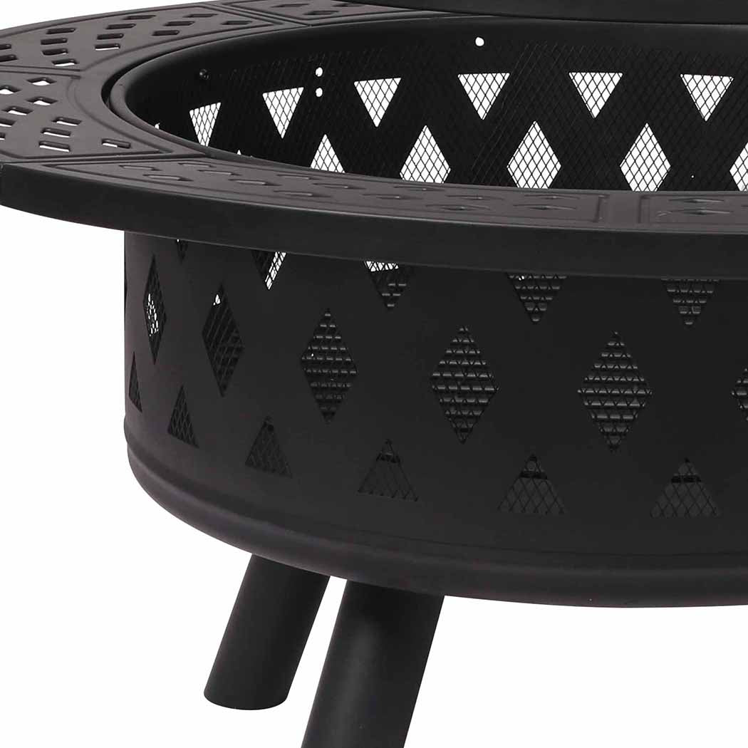 Moyasu Fire Pit BBQ Grill Outdoor Fireplace-1919892875278159876