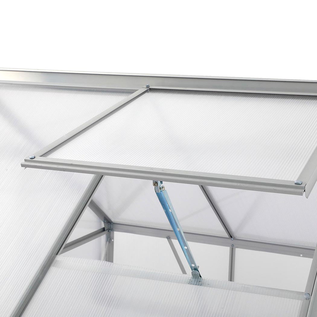 Lambu Greenhouse Aluminium Walk In Green-1910112313327882244