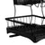 TOQUE Detachable Dish Drying Rack Cutlery Black-1954802793315438596