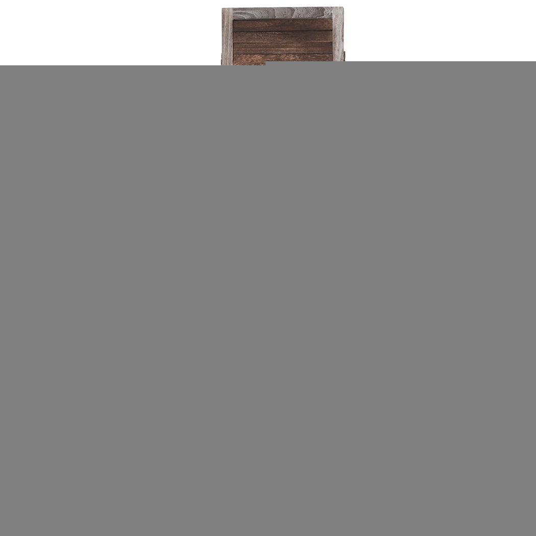 Levede Room Divider 6 Panel Folding Brown-1954802329907761156