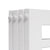 PaWz Wooden Pet Gate Dog Fence Safety White-1910112466411589636