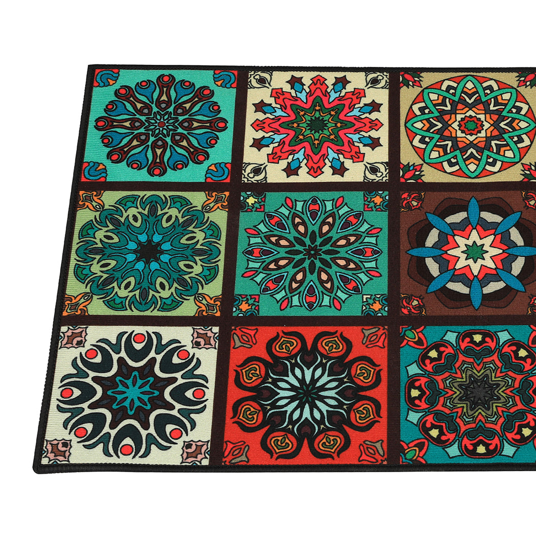 Marlow 2x Kitchen Mat Floor Rugs Area 45x180cm-1910113065043628036