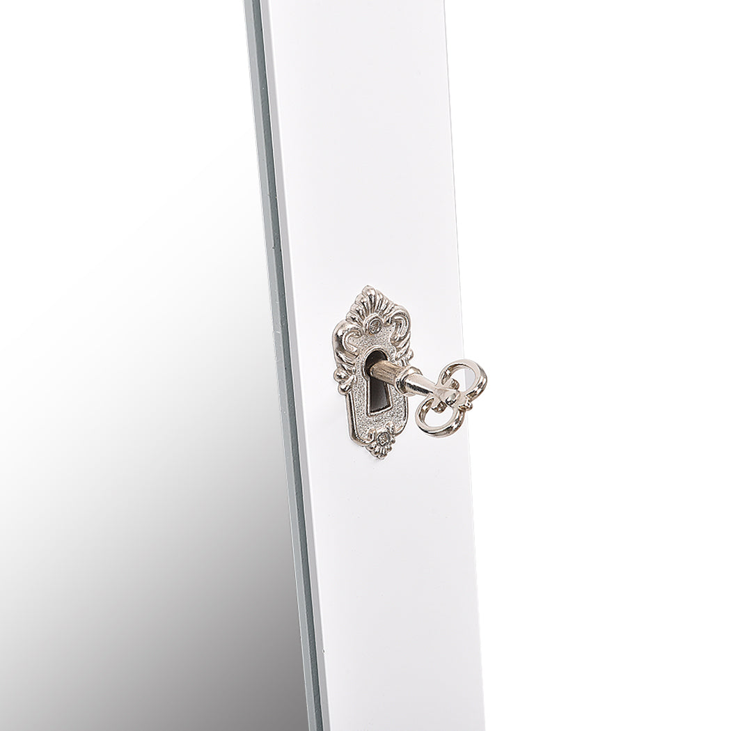 Levede Mirror Jewellery Cabinet Makeup-1917016722817290244