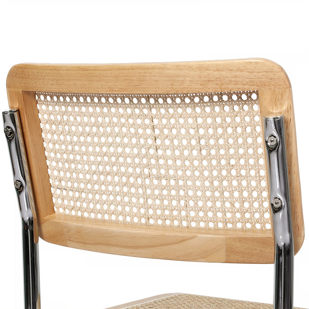 Levede 6x Rattan Chair Dining Chairs-1973193566851305476