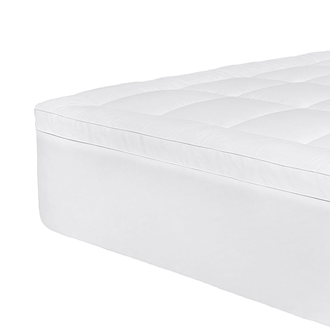Dreamz Mattress Topper Pillowtop Cover Protector Single-1973194190754025476
