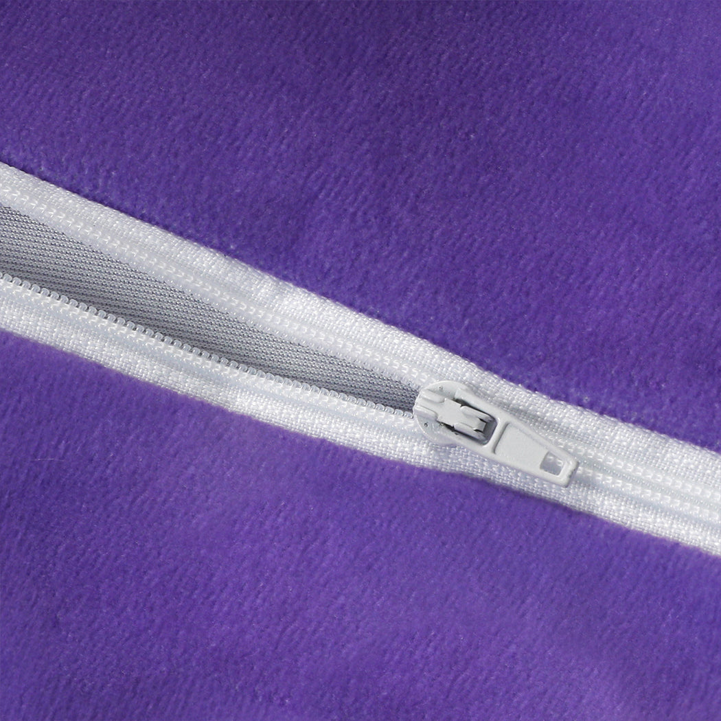 Dreamz Foldable Mattress Kids Pillow Purple Medium-1954802509595938820