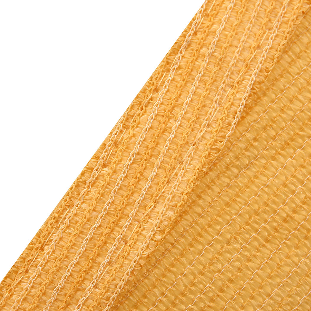 Mountview Sun Shade Sail Cloth Canopy Beige-1910112908491231236