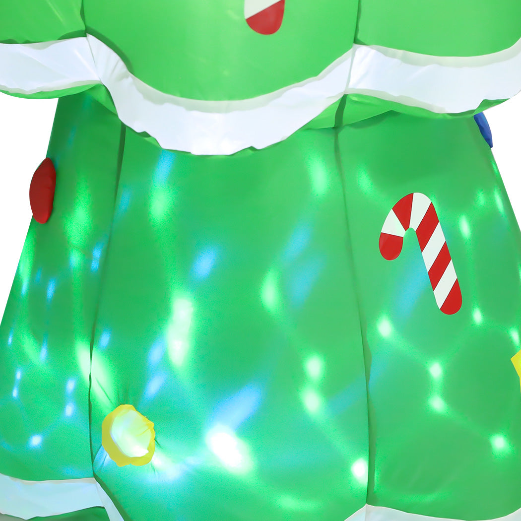 Santaco Inflatable 1.5M Christmas Tree Flashing Light-1973194174165553156