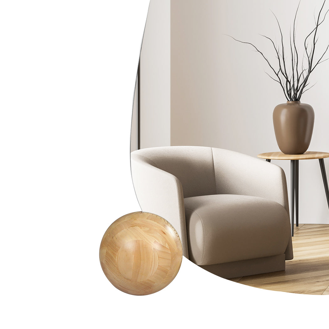 Yezi Full Length Floor Mirror 95cm x 160cm with Ball Base-1954803009229819909