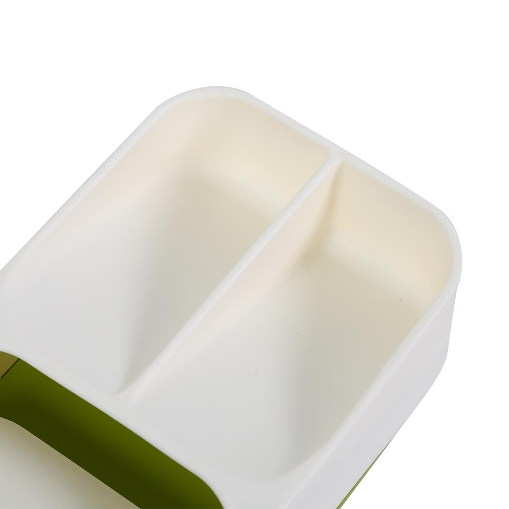 2x Cutlery Organiser Drying Tray Kitchen-1954802799418150917