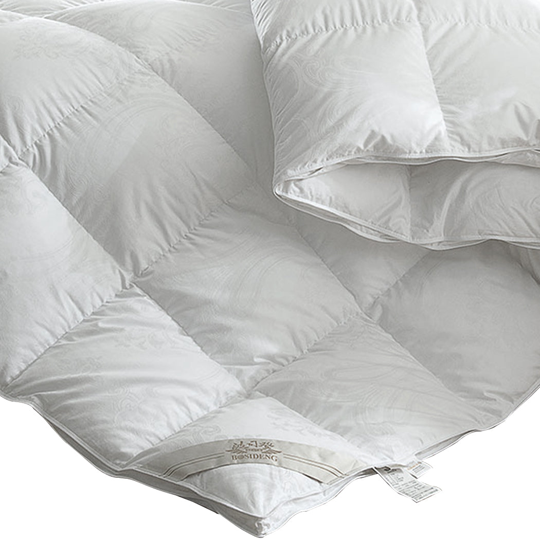 DreamZ Duck Down Feather Quilt 200GSM Single-1954803026057367557