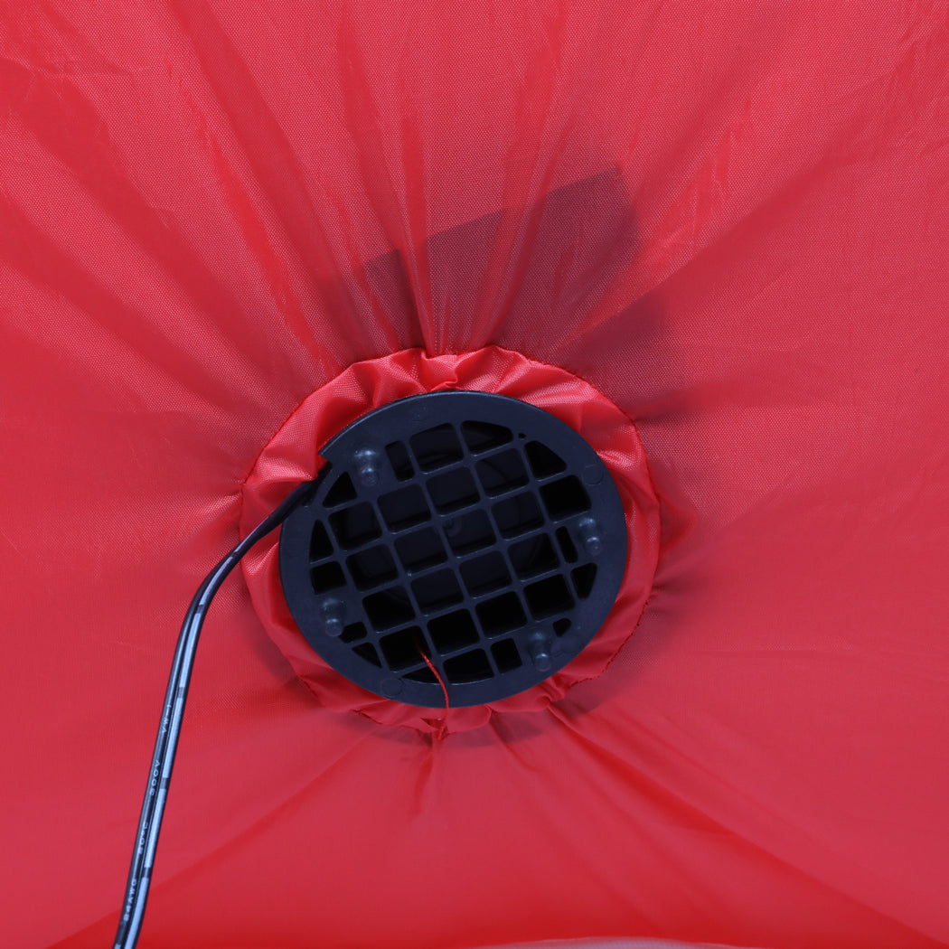 Santaco Christmas Inflatables Outdoor Santa Claus Reindeer Sleigh Lights Decor-1973194173037285381