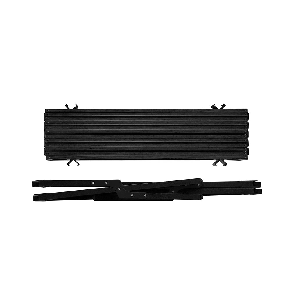 Levede Folding Camping Table Portable Black-1954802883719467013