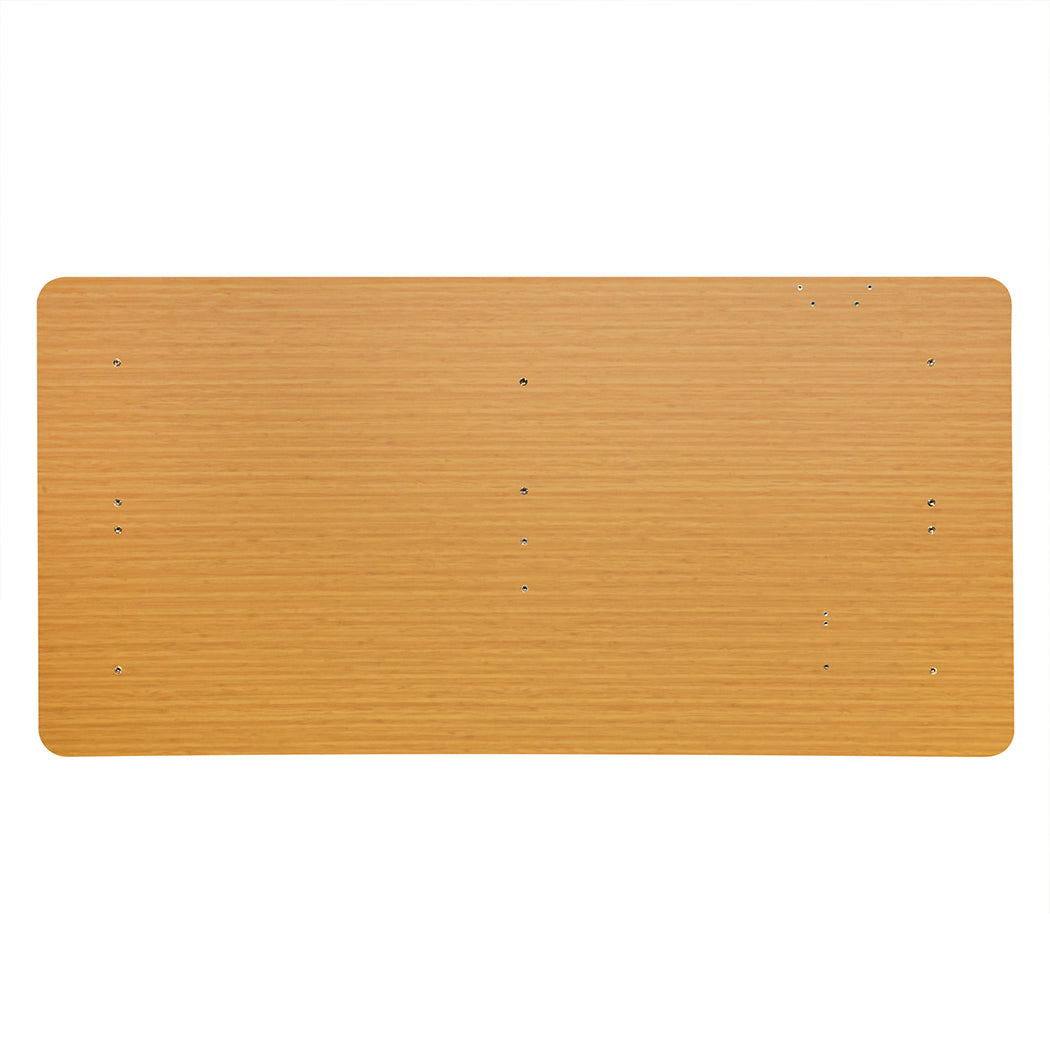 Levede Desktop For Motorised Adjustable Black 140X70CM Natural-1954803013784834053