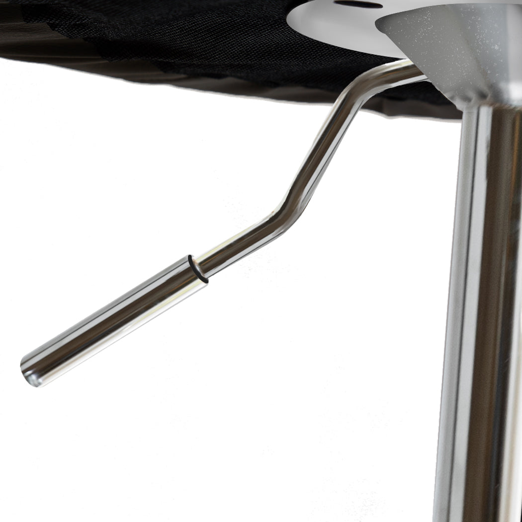 Levede 2x Bar Stools Kitchen Gas Lift Grey-1919892921260314629