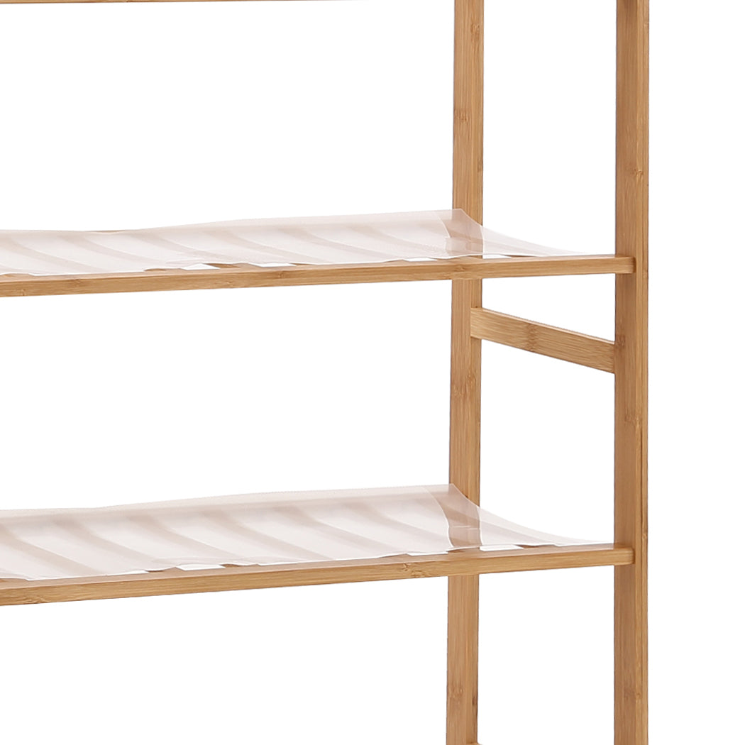 Levede Shoe Rack Bamboo Storage Wooden-1954802689313476613