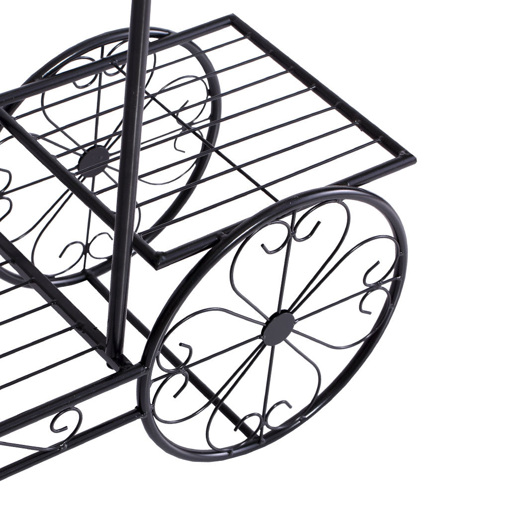 2x Levede Plant Stand Outdoor Indoor Gold-1919892858303811589