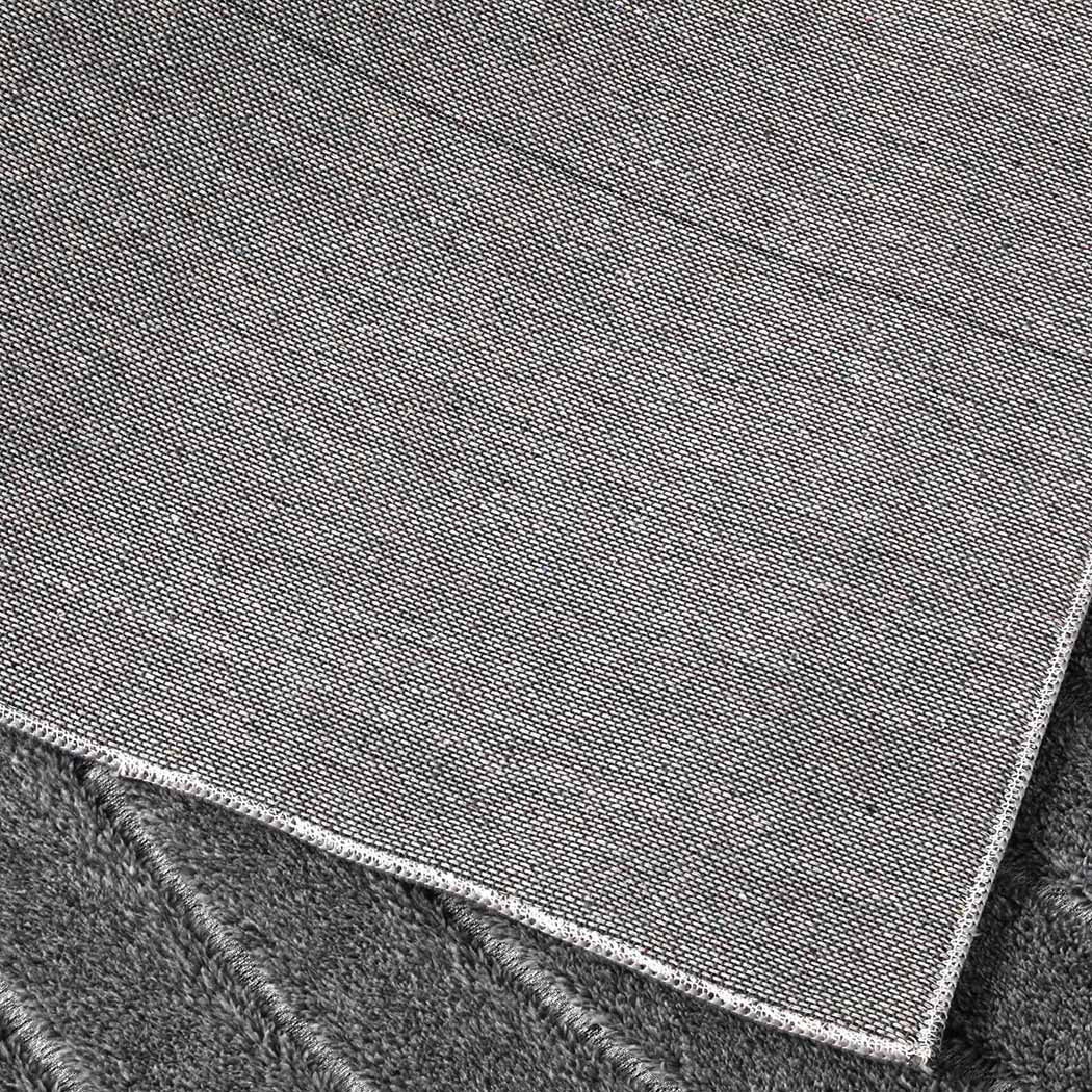 Marlow Floor Rug Soft Polyester Carpet Non Slip Plush Shaggy Rugs Geometric-1954802391723413509