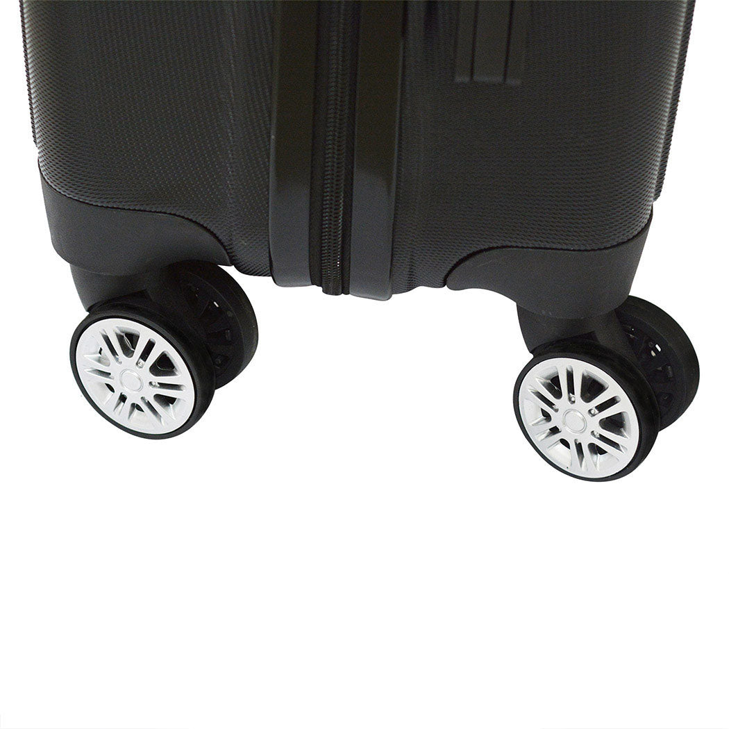 Slimbridge 28" Travel Luggage Suitcase Black-1954802639552253957