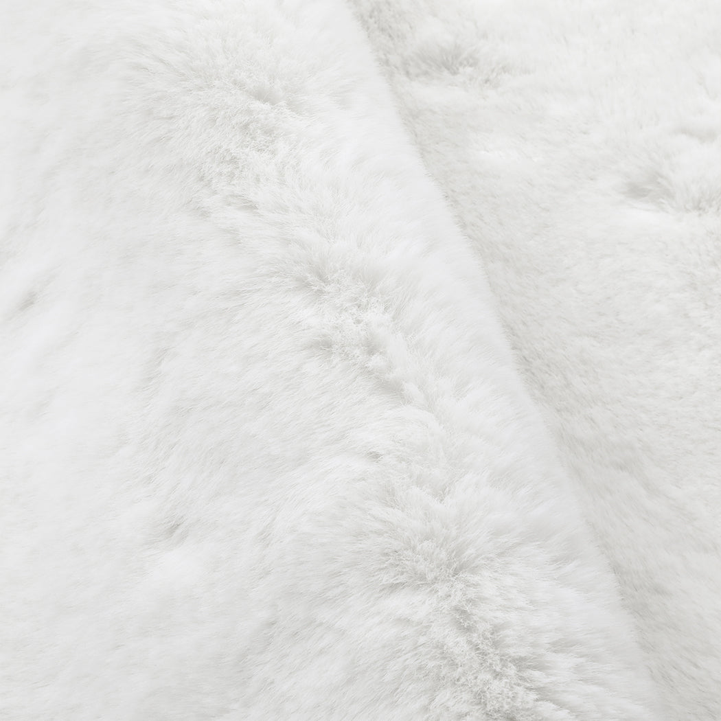 Marlow Floor Rug Area Rugs Cloud Fluffy 80X200cm White-1954802714739347461