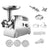 800W Electric Meat Grinder Mincer Sausage Silver-1910112869148659717