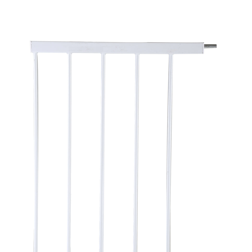 Levede Baby Safety Gate Adjustable Pet White 45cm Extension-1954802908788822021
