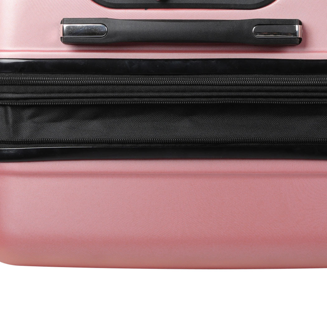 Slimbridge 24" Expandable Luggage Travel Rose Gold 24 inch-1954802818980384773