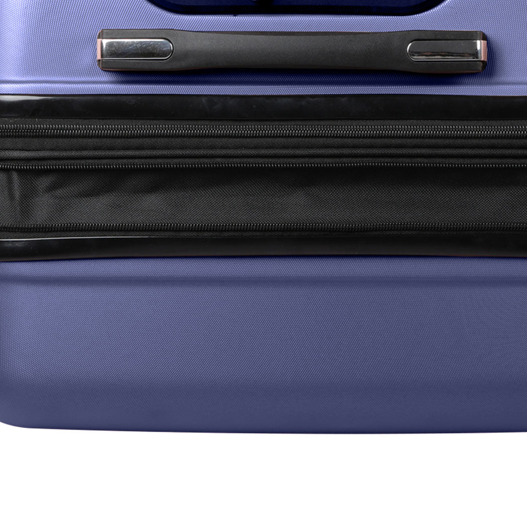 Slimbridge 24" Expandable Luggage Travel Suitcase Trolley Case Hard Set Navy