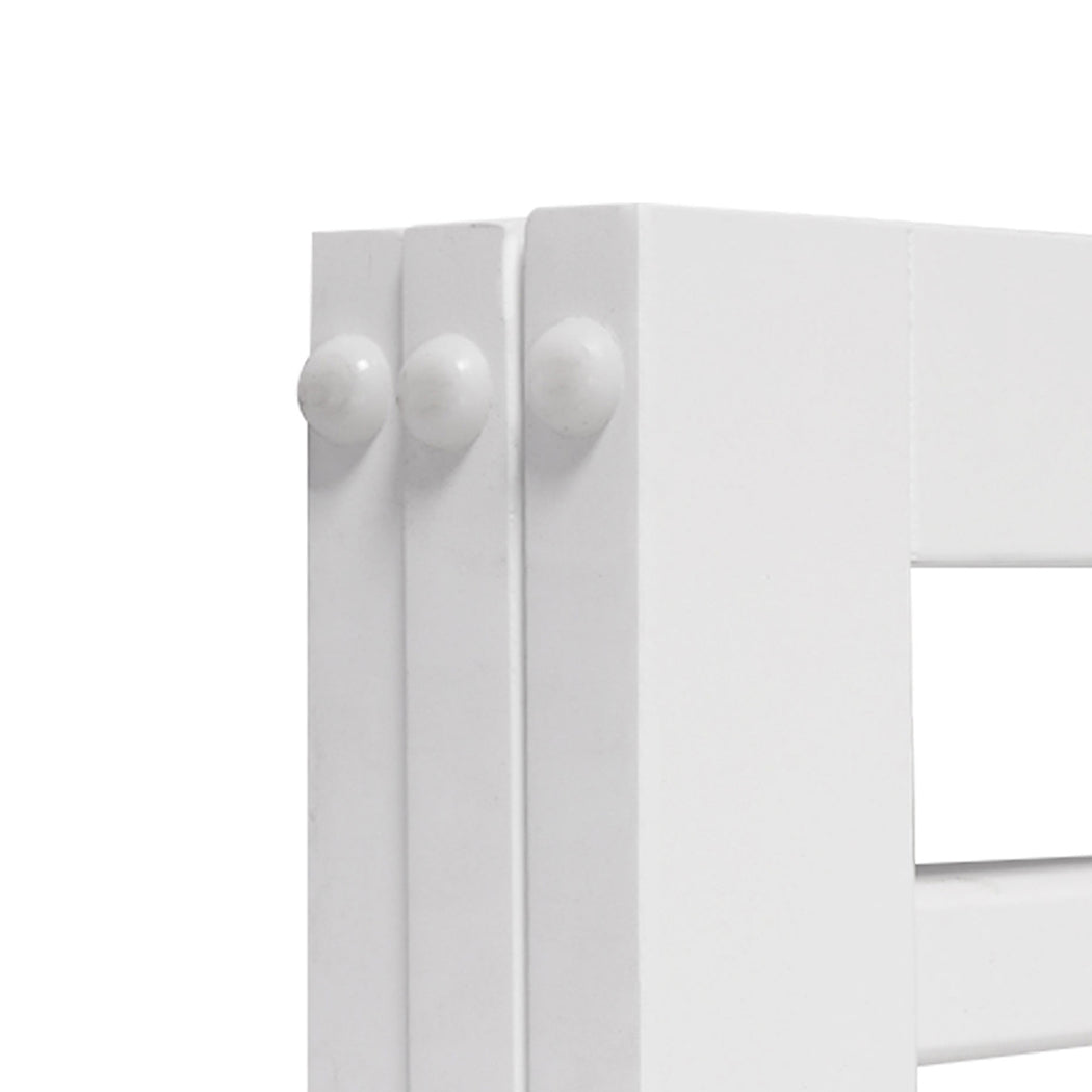 PaWz Wooden Pet Gate Dog Fence Safety White-1910112466243817477