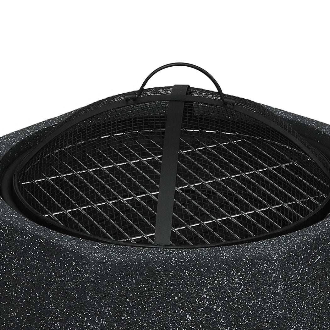 Moyasu Fire Pit BBQ Grill Outdoor Charcoal-1954802707814551557