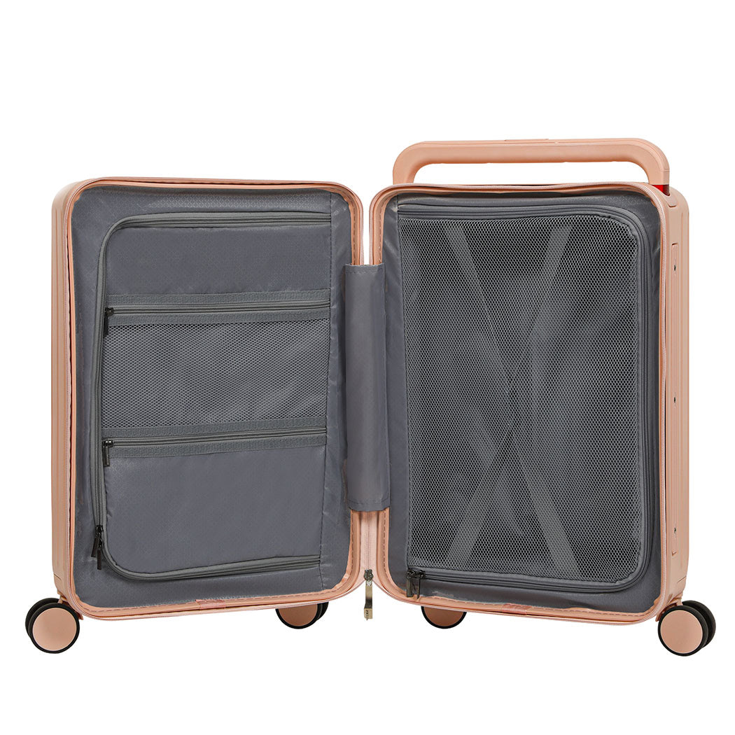 Slimbridge 20" Luggage Wide Handle TSA Lock Pink-1954802420341149701