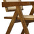 Levede 1x Walnut Wicker Armchair Dining Chair-1910113298267901957